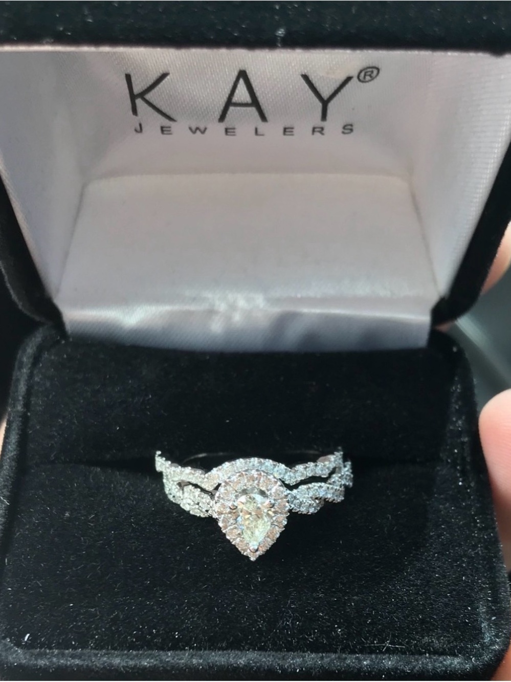 Neil Lane Bridal Set 1 Ct TW 14k white gold
